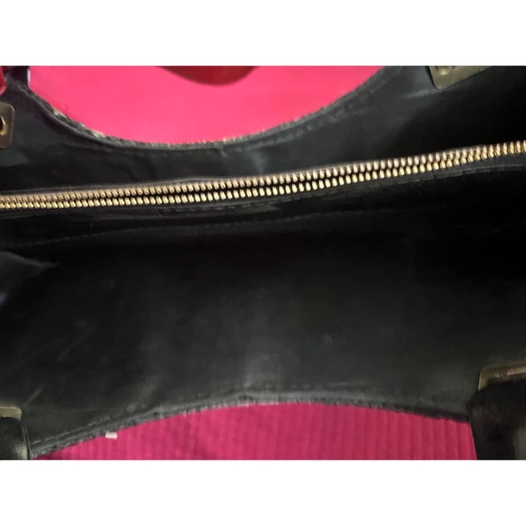 Hand Decorated by Caron of Houston, TX Vintage Handbag w Velvet Jeweled Design - Picture 14 of 16